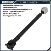 ECCPP Front Driveshaft 938-171 52853442Af Fits 2008-2012 Jeep Liberty 3.7L Awd 6B93BC-57