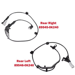 2PCS ABS Wheel Speed Sensor 89545-0K240 89546-0K240 Fit Toyota Hilux Revo 4WD