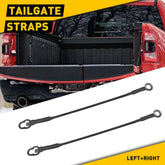 Rear Tailgate Cables Straps Set 2 for 1987-2011 Dodge Dodge Dakota / Raider 6B93BC-57