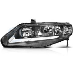 ECCPP LED Headlights Assembly For Honda Civic 1.3L 1.8L 2.0L 2006-2011 Pair 6B93BC-57