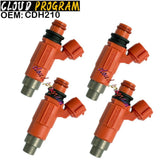 68V-8A360-00-00 CDH210 CDH-21 For Suzuki Vitara Chevrolet Fuel Injectors 4PCS 6B93BC-57
