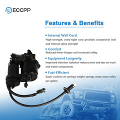 Air Suspension Air Compressor Pump For Cadillac Deville Eldorado Seville 1993-02 6B93BC-57