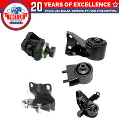 Motor & Trans Mount 5PCS Set for 1998-1999 Mazda 626 2.0L for Manual Trans