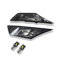 For 2016- Honda Civic 10th Gen Switchback LED Side Marker Turn Signal Lamp Smoke 6B93BC-57