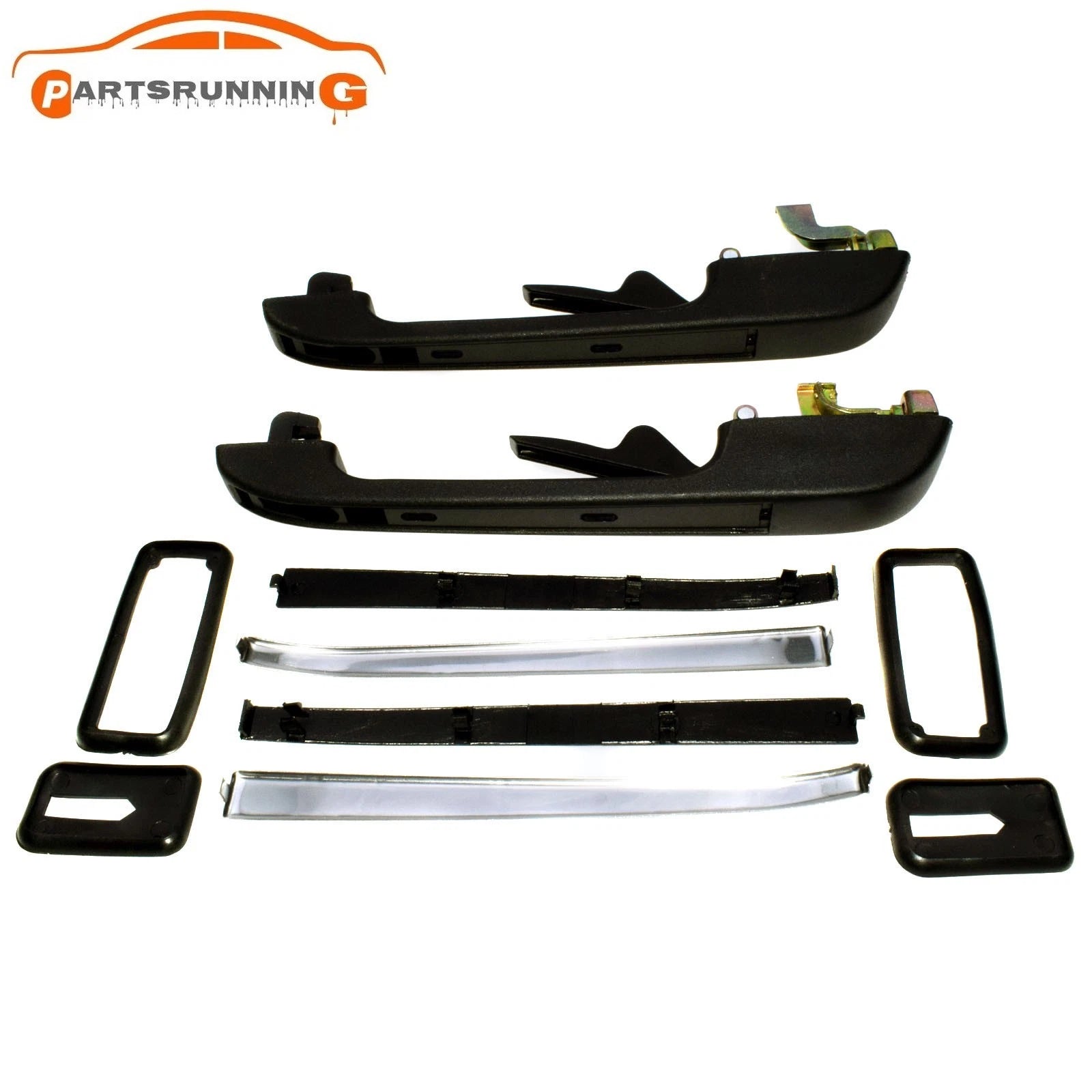 2 X REAR LEFT RIGHT Door Handle FOR VW Passat Jetta 16 I 1 Golf 17 Mk2 1974-1994 6B93BC-57
