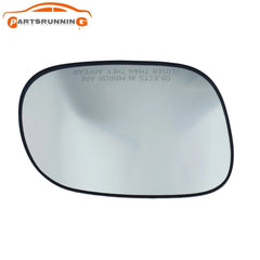 87611-B2500 For Kia Soul 2014-2019 Mirror Glass Passenger Right Side W/Backing 6B93BC-57
