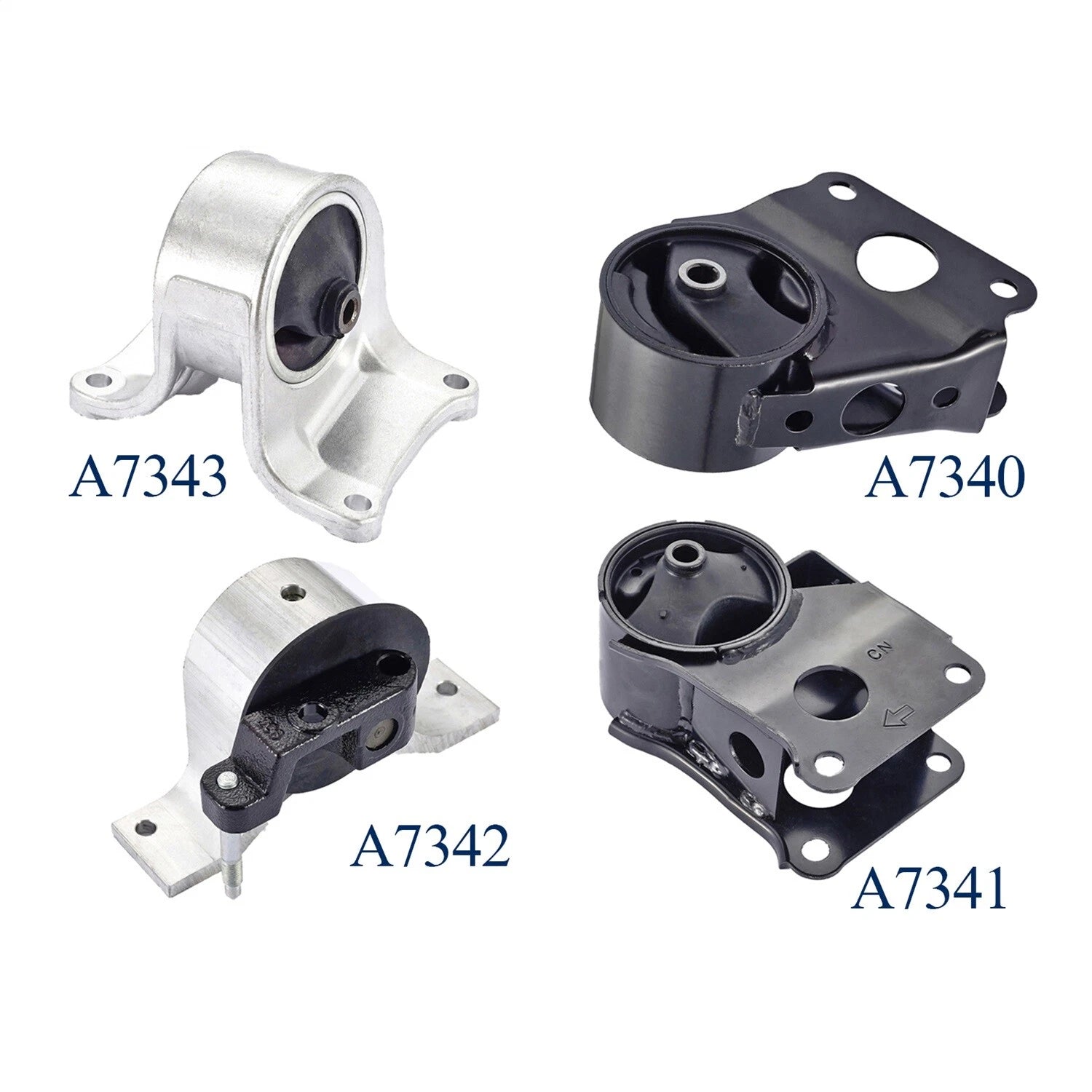 Engine Mount Set compatible with Nissan 2002-2006 Altima L4 6B93BC-57