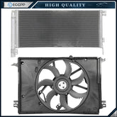 Electric AC Condenser Cooling Fan Kit For 2019 2020 2021 Toyota RAV4