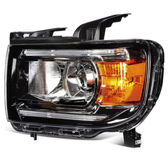 ECCPP Headlight For GMC Canyon 2.5L 2.8L 3.6L 2015-2022 Driver Left Side Black 6B93BC-57
