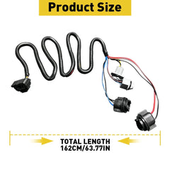 2PCS LH RH Tail Harness Light For 2003-2006 Chevy 1500 Silverado 2500 3500 HD 6B93BC-57