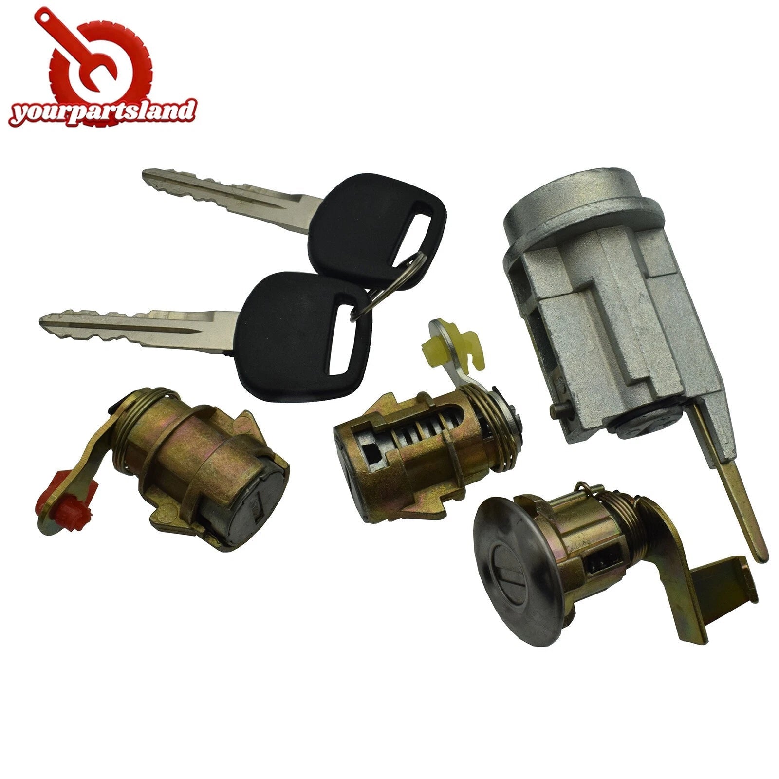Ignition Barrel & Door Locks Set For Toyota Hilux RN85 LN106 YN140 1988-1997 6B93BC-57