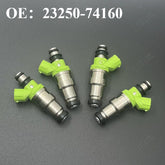 4 Pcs Fuel Injector 23250-74160 For 89-99 MR2 SW20 RAV4 SXA1 Celica ST202 3SGE,