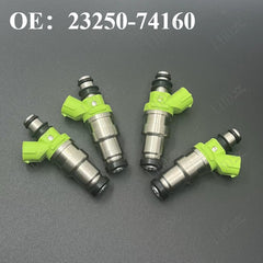4 Pcs Fuel Injector 23250-74160 For 89-99 MR2 SW20 RAV4 SXA1 Celica ST202 3SGE,