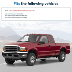 2X 1 inch Wheel Spacers 8x170 For Ford F-250 F-350 Super Duty with M14x2 Only 6B93BC-57