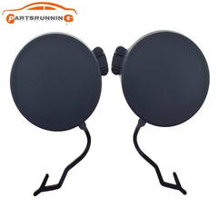 2PCS Front Bumper Tow Hook Eye Cap Cover 7P5807155 For Porsche Cayenne 2011-2014
