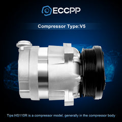 A/C Compressor fits Suzuki Forenza 2004-2008 Reno 2005-2007 2008 2.0L 97272