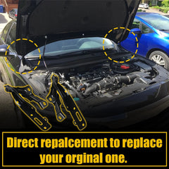 Set of 2 Hinges Hood Driver Passenger Side Left Right for Honda Accord Pair EA 6B93BC-57