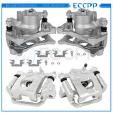 Front Rear Brake Calipers 4Pcs Set For 2013-2016 2017 2018 Nissan Altima 6B93BC-57