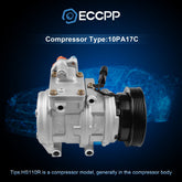 A/C AC Compressor For Kia Sportage For Hyundai Tucson 2005 2006 2007 2.7L 6B93BC-57