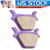 1 Pair Brake Pads Rear For Harley-Davidson FXST Softail 1988-90 Carbon Fiber 6B93BC-57