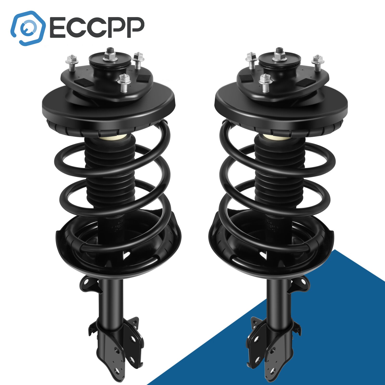For Acura Mdx 2003-2006 Loaded Front 2PCS Complete Struts & Coil Spring Assembly 6B93BC-57