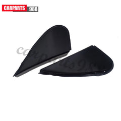 For 2014-2016 Toyota Corolla Pair Rear View Mirror Trim Triangles Corner Molding 6B93BC-57