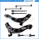 Front Lower Control Arm Tie Rod End Sway Bar For 2001 2002 2003-2006 Mazda MPV KOEEP