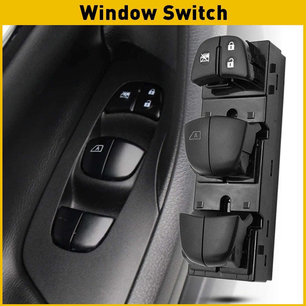 For 2013-2018 Nissan Rogue Power Window Master Control Switch Left Driver Side A 6B93BC-57