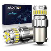 2X AUXITO 1156 7506 LED Reverse Backup Light Bulbs White 6500K Canbus Error Free AUXITO