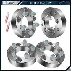 4Pc 1.5" 5x135 to 5x4.5 Wheel Adapters 12x1.5 For F-150 5x135 Convert to 5x114.3 6B93BC-57