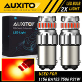 CANBUS 1157 2057 RED LED Turn Signal Brake Tail Light Bulb BAY15D 2357 2F EOA 6B93BC-57