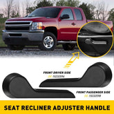 2X Seat Lever Handle Recliner LH RH For Chevrolet Silverado GMC Sierra 2007-2014 6B93BC-57