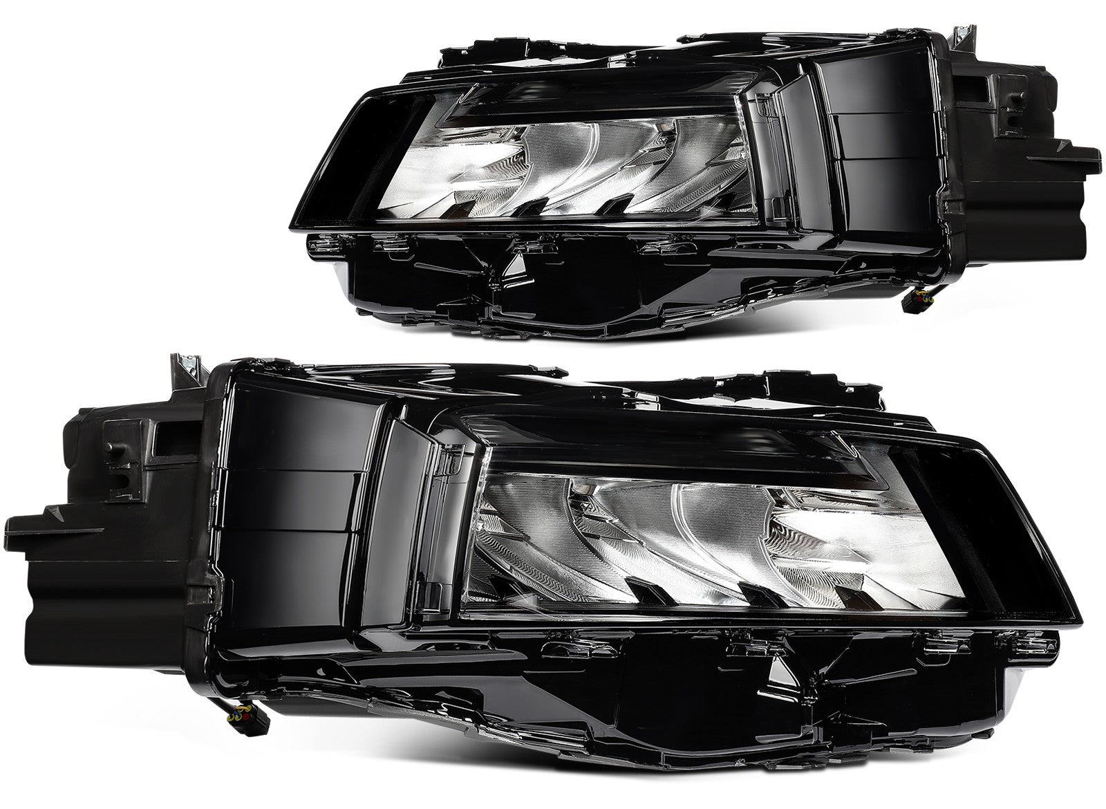 For 2023 2022 2021 Nissan For Rogue Black LED Left+Right Headlights Assembly 6B93BC-57