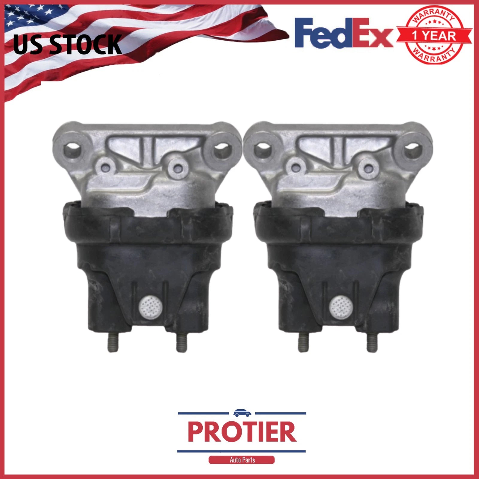 Motor & Trans Mount Set 2PCS for 05-10 Chrysler 300 / Charger Magnum 2.7L /3.5L 6B93BC-57
