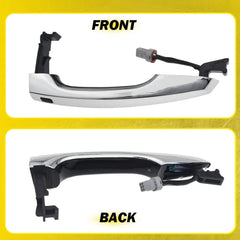 Door Front Left Handle Fit 2017-20 Exterior Hyundai Elantra Sedan w/ Smart Key A 6B93BC-57