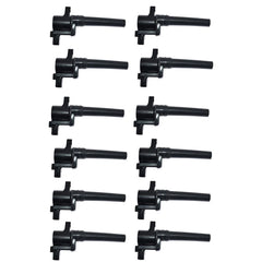 12x Ignition Coils For Aston Martin DBS DB9 Rapide Virage Zagato 4G43-12A366-AA 6B93BC-57