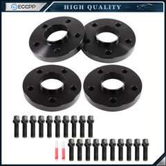 4 Pcs 20mm 5x112 Hub Centric Wheel Spacers 14x1.5 For Mercedes Benz C250 C280 6B93BC-57