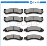 Front And Rear Ceramic Pads For GMC Yukon Chevrolet Suburban 1500 2001-2005 2006 6B93BC-57