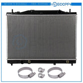 Radiator For 2004-2007 Cadillac CTS with Universal Oil Hose Clamps Kit