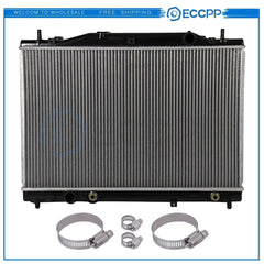 Radiator For 2004-2007 Cadillac CTS with Universal Oil Hose Clamps Kit