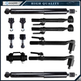 Front Tie Rod Ball Joint Drag Link Shock Steering Suspension Kit Set For Ford KOEEP