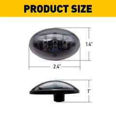 4x For F450 F350 Super Ford Duty Smoked 99-10 Fender LED Lamp Side Marker Light 6B93BC-57