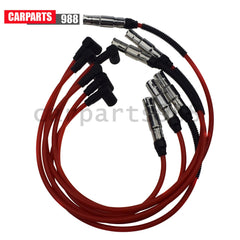 Ignition Cable Kit 7mm For VW Golf Jetta Passat 2.8L 021998031 021998031A 6B93BC-57