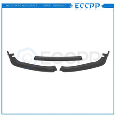 Front Bumper Lip For 2018-2020 Honda Accord -Gloss Carbon Look 6B93BC-57