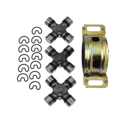 Driveshaft Center Carrier Bearing & U-Joints Set for Toyota TACOMA Tundra T100 6B93BC-57