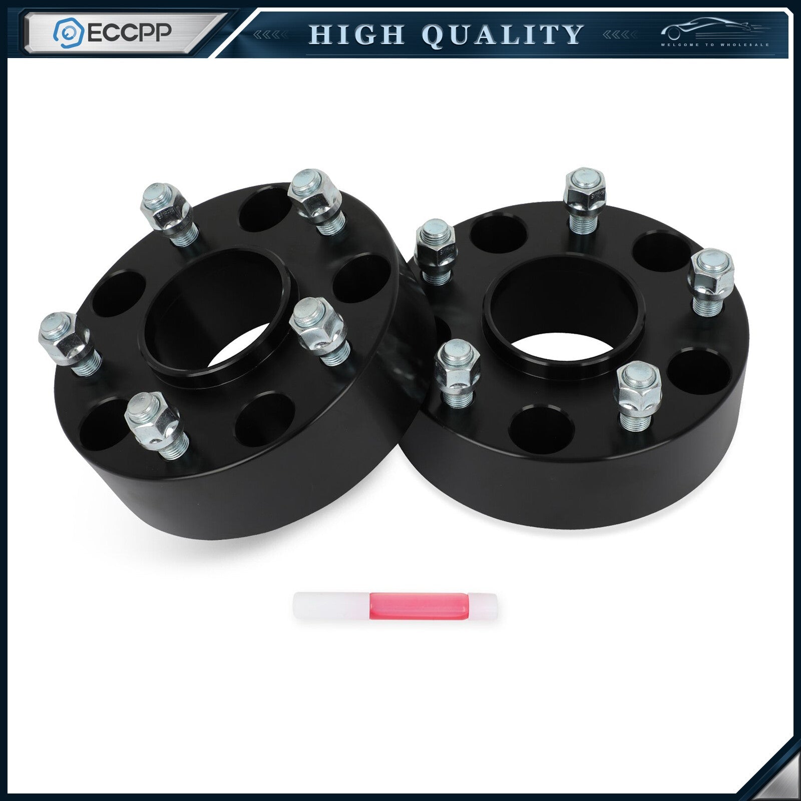 2 Pcs 2" 5x5.5 Hub Centric Wheel Spacers 9/16"x18 For 2002-2013 Dodge Ram 1500 KOEEP