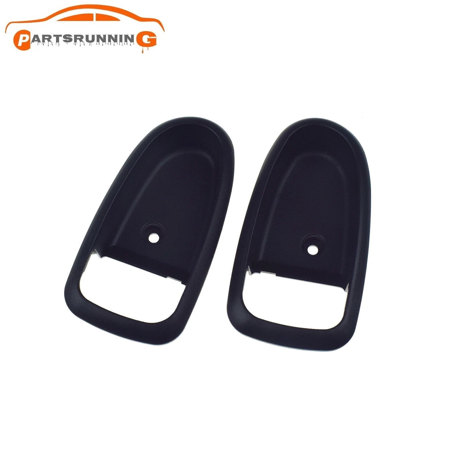 2PCS Left Right Interior Door Handle Bezel Trim Cover For Hyundai Elantra 01-06 6B93BC-57