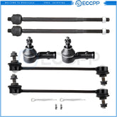 Front Steering Sway Bar Inner Outer Tie Rod End Suspension Kit For 2000-06 Focus KOEEP