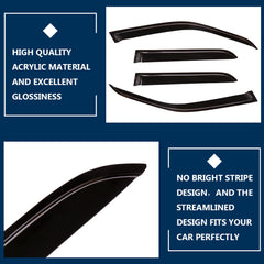 For Honda CRV CR-V 2002-2006 2005 2004 2003 Window Visor Rain Guard Deflectors 6B93BC-57
