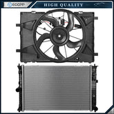 Radiator Cooling Fan Kit For 2010 2011 2012 Ford Fusion 2011-2012 Lincoln MKZ 6B93BC-57
